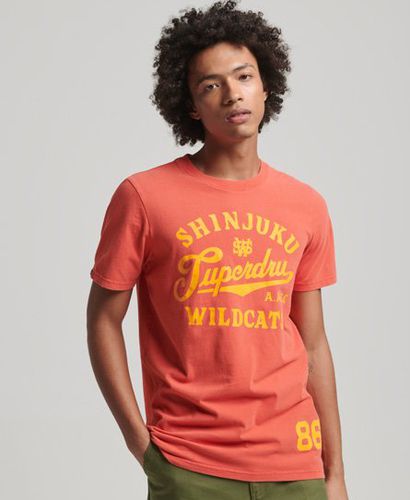 Men's Vintage Home Run T-Shirt - Größe: M - Superdry - Modalova