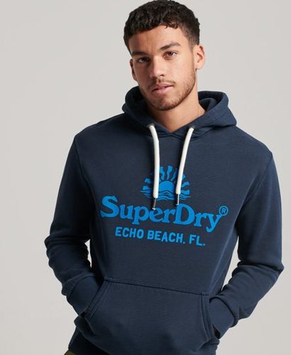 Herren Vintage Venue Hoodie in Neon - Größe: M - Superdry - Modalova