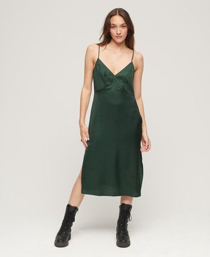 Robe Caraco Mi-longue en Satin Taille: 44 - Superdry - Modalova