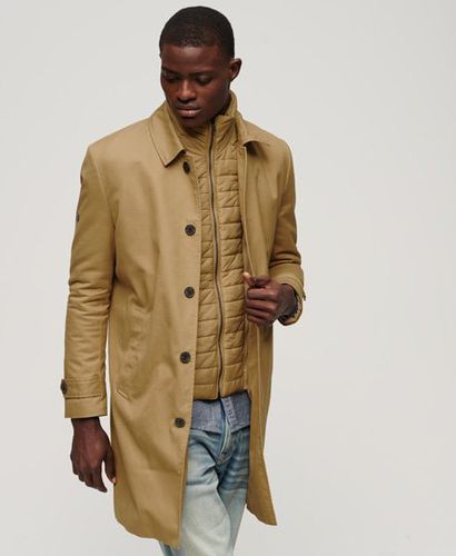 Men's 2-in-1-Autocoat aus Baumwolle - Größe: S - Superdry - Modalova