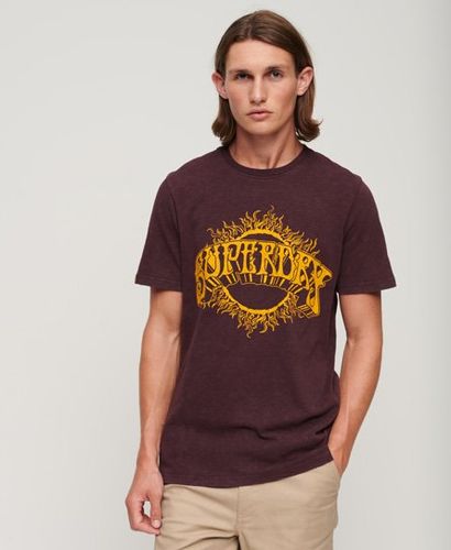 T-shirt Style Années 70 Lo-fi Graphic Band Taille: Xxl - Superdry - Modalova
