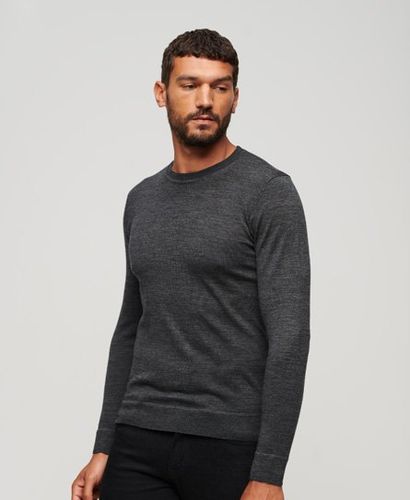 Pull Ras-du-cou en Laine Mérinos Taille: M - Superdry - Modalova