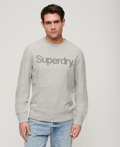 Men's Locker Geschnittenes City Sweatshirt mit Rundhalsausschnitt - Größe: L - Superdry - Modalova