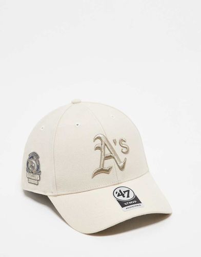 Oakland Athletics - Casquette - Crème - 47 Brand - Modalova