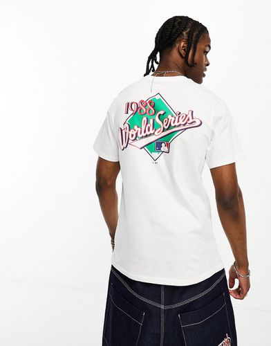 LA Dodgers - T-shirt à imprimé sur le devant et au dos - 47 Brand - Modalova