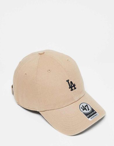 Casquette à petit logo LA Dodgers - Beige - 47 Brand - Modalova