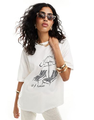 Bella - T-shirt de plage d'ensemble - cassé - 4Th & Reckless - Modalova