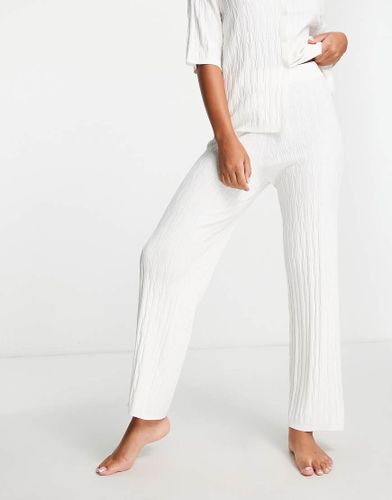 Rumi - Pantalon d'ensemble en maille - Crème - 4Th & Reckless - Modalova