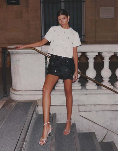 T-shirt crop top d'ensemble  ornements - 4Th & Reckless - Modalova