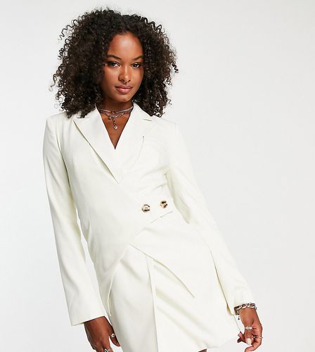 Exclusivité - Robe blazer habillée avec empiècement - Écru - 4Th & Reckless Tall - Modalova