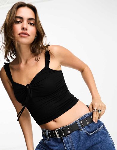 Cotton On - Crop top milkmaid en jersey - Cotton:on - Modalova