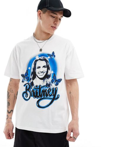 Cotton On - T-shirt décontracté coupe carrée avec motif Britney rétro - Cotton:on - Modalova