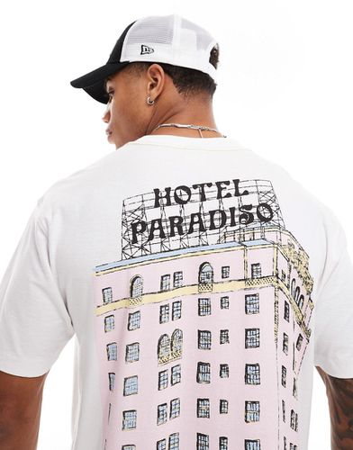 Cotton On - T-shirt oversize avec motif Hotel Paradiso » - Cotton:on - Modalova