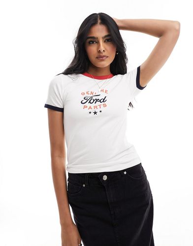 Cotton On - T-shirt long à imprimé Ford vintage - Cotton:on - Modalova