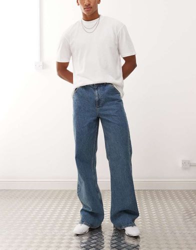 Jean vas  dlavage moyen et coutures tabac - Collusion - Modalova