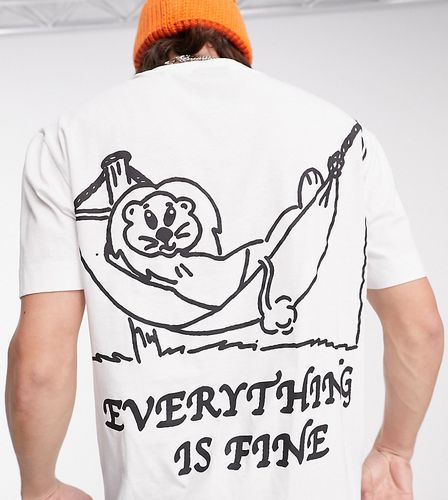 T-shirt à inscription Everything is Fine » - Collusion - Modalova