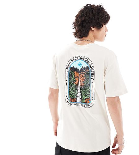 Cavalry Trail - T-shirt imprimé dans le dos - Beige - Columbia - Modalova