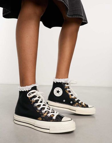 Chuck Taylor 70 Hi - Baskets montantes à imprimé animal - Converse - Modalova