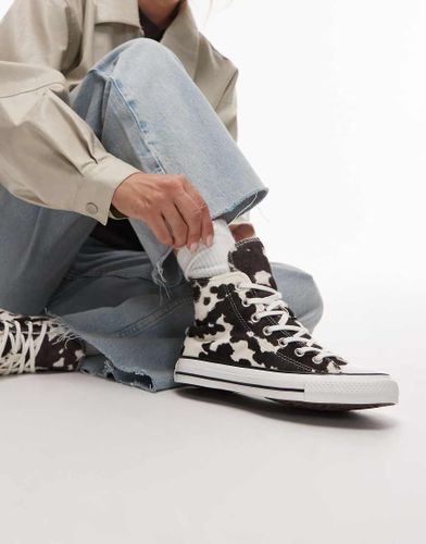 Chuck Taylor All Star Hi - Baskets montantes  imprim vache - Converse - Modalova