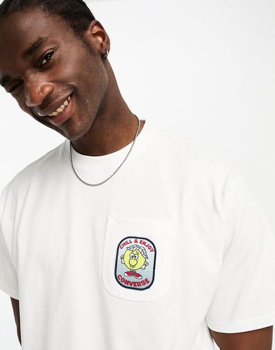 T-shirt avec poche plaquée à imprimé fruit - Converse - Modalova