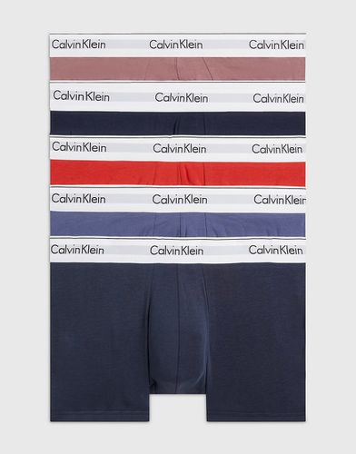 Modern Cotton - Lot de 5 boxers - Calvin Klein - Modalova