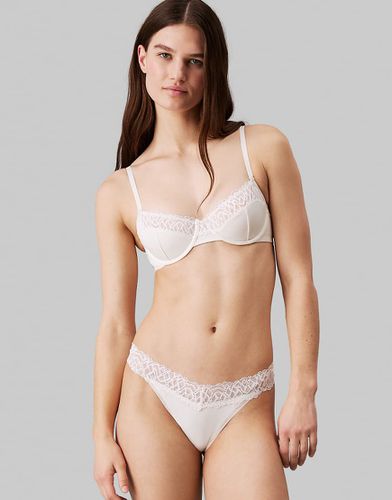 CK Attraction - Soutien-gorge corbeille invisible - Ivoire - Calvin Klein - Modalova