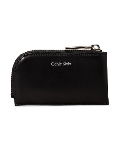 Grand portefeuille zippé en cuir - pvh - Calvin Klein - Modalova