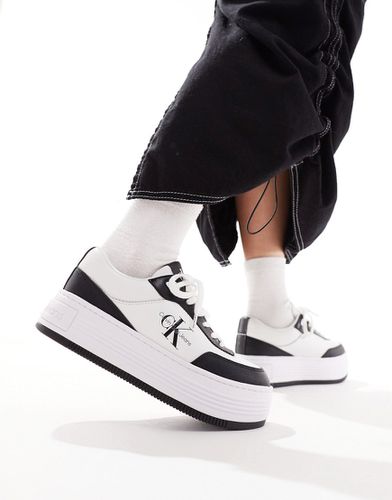 Baskets à semelle plateforme - et blanc - Calvin Klein Jeans - Modalova