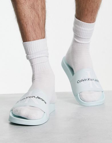 Claquettes avec monogramme - clair - Calvin Klein Jeans - Modalova