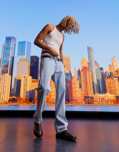 Jean droit style années 90 - clair délavé - Calvin Klein Jeans - Modalova