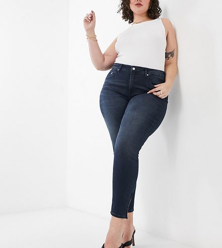 Jean skinny taille haute - Bleu noir - Calvin Klein Jeans Plus - Modalova