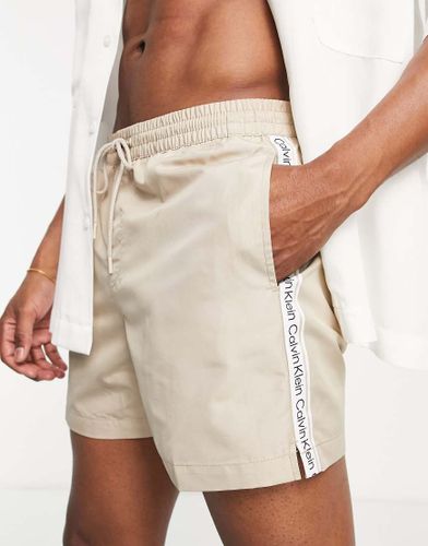 Short de bain classique - Beige - Calvin Klein - Modalova