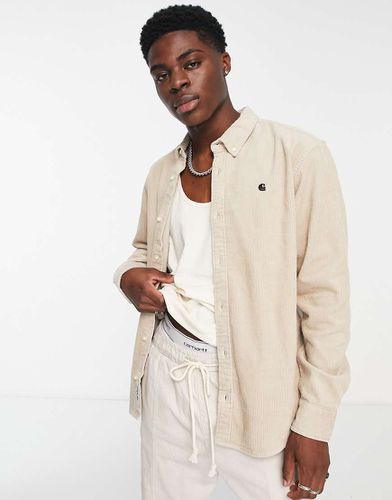 Madison - Chemise en velours côtelé - Beige - Carhartt Wip - Modalova