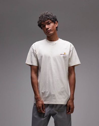 American Script - T-shirt - Beige - Carhartt Wip - Modalova
