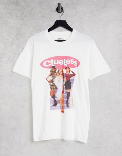 Clueless - T-shirt - Blanc - Merch Cmt Ltd - Modalova