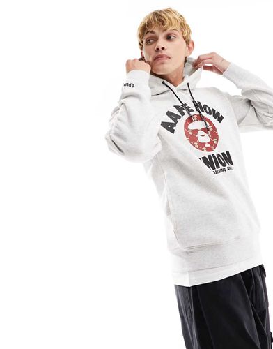 AAPE By A Bathing Ape - Rainbow - Sweat à capuche motif camouflage - Blanc - Aape By A Bathing Ape® - Modalova