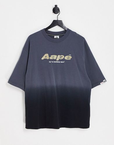 AAPE By A Bathing Ape - T-shirt oversize avec imprimé au dos - Aape By A Bathing Ape® - Modalova