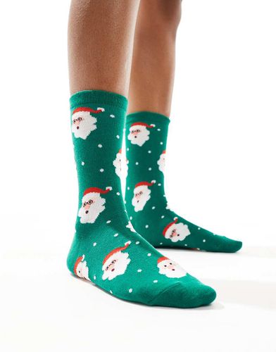 Chaussettes à motifs Père Noël - Accessorize - Modalova