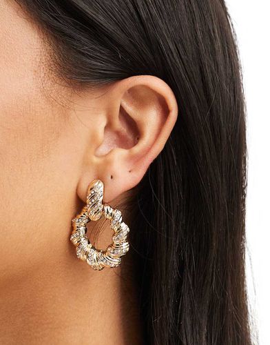 Boucles d'oreilles style heurtoir à strass - Accessorize - Modalova