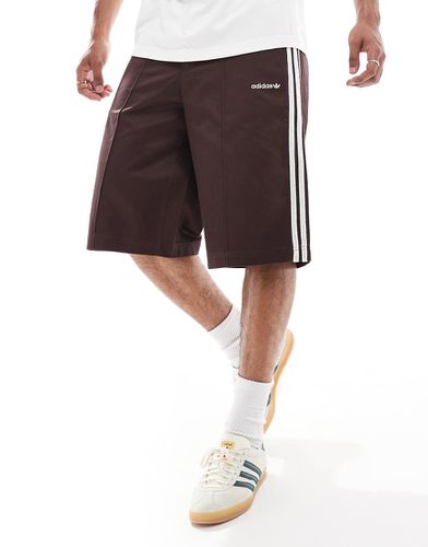 Adidas Original - Short bermuda 11 pouces style années 80 - Marron ombre - Adidas Originals - Modalova