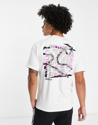 T-shirt à imprimé graphique dans le dos - Adidas Originals - Modalova