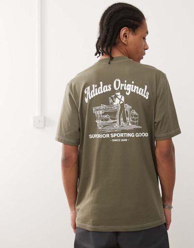 Wabash - T-shirt - Kaki - Adidas Originals - Modalova