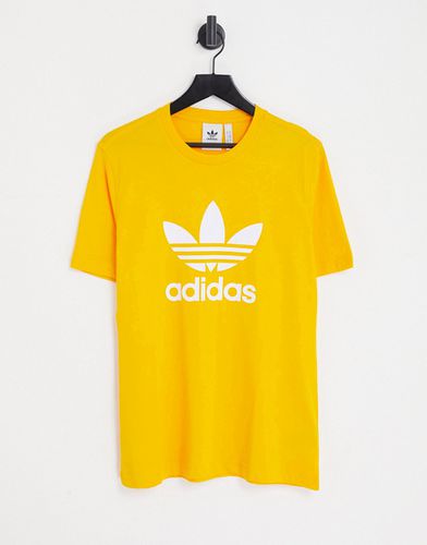 Adicolor - T-shirt à grand logo trèfle - Adidas Originals - Modalova