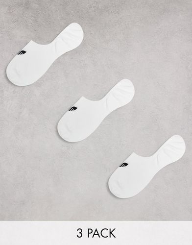 Adicolor - Lot de 3 chaussettes invisibles à logo trèfle - Adidas Originals - Modalova