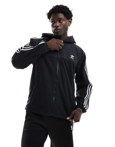 Adicolor - Sweat à capuche en polaire à 3 bandes - Adidas Originals - Modalova