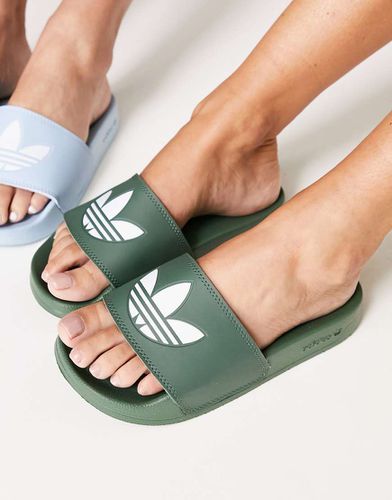 Adilette Lite - Claquettes - Vert foncé - Adidas Originals - Modalova