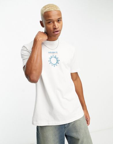 Adventure - T-shirt à imprimé soleil - Adidas Originals - Modalova