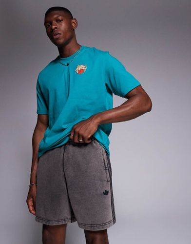 Essentials - Sweat  capuche de qualit suprieure - dlav - Adidas Originals - Modalova