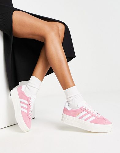 Gazelle Bold - Baskets à semelle plateforme - Rose et - Adidas Originals - Modalova