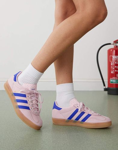 Gazelle Indoor - Baskets en nubuck - et bleu - Adidas Originals - Modalova